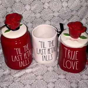 Rae Dunn Disney Beauty and the Beast Bundle NWT Limited Edition